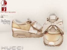 ::HH:: Hucci Bow Sneaker - Hazelnut