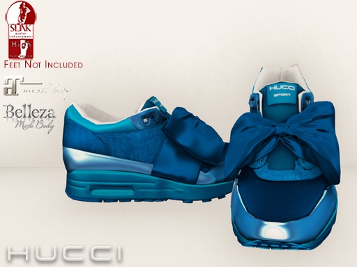 ::HH:: Hucci Bow Sneaker - Lapis