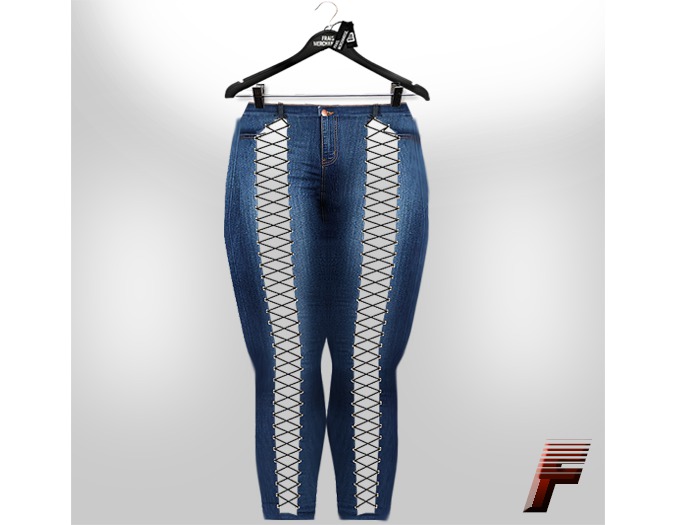 Frais // Laceup Jeans Regular