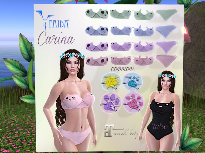 Faida - Carina top bunny green