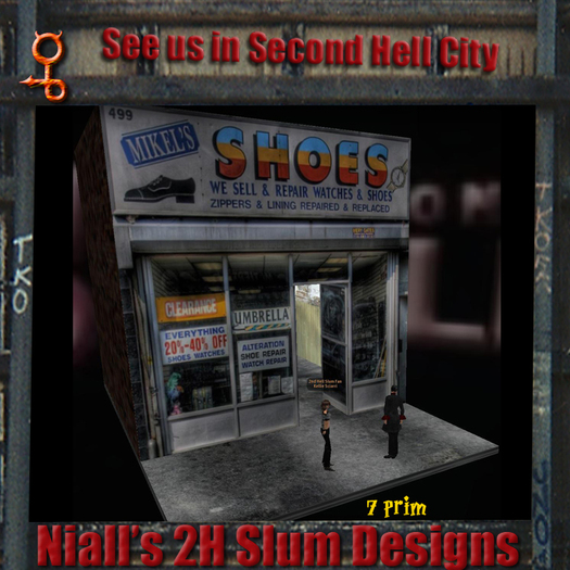 2H Building - Mikel's Shoes  (10x15)