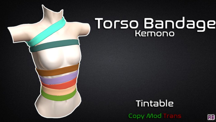 [RB] Kemono Torso Bandages (Box)