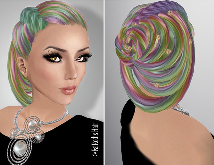 FaiRodis Muriel hair rainbow+decoration DEMO pack