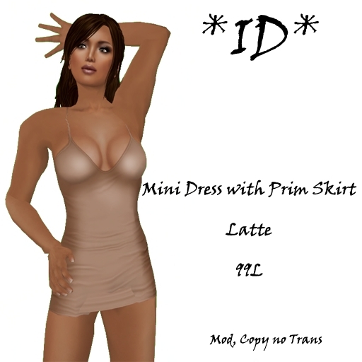 *ID* Mini Dress - Latte