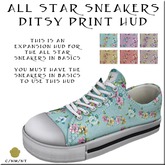 BM All Star Sneakers Ditsy Print HUD