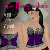 [MissHP] Milli Corset *violett*