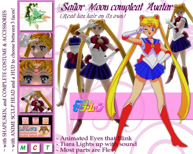 ☽ SAILORMOON COMPLETE AVATAR ☾