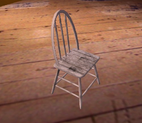 Arrowback chair 