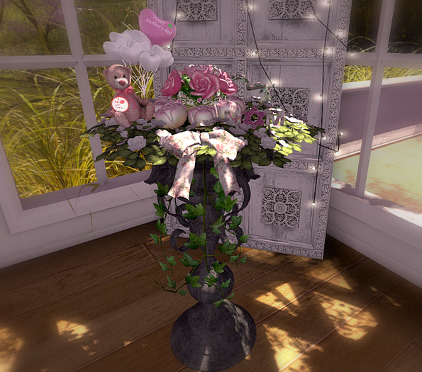 CJ Happy Mother day Iron Planter - mody + transfer