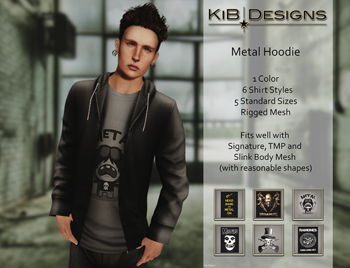 KiB Designs - Metal Hoodie - FATPACK