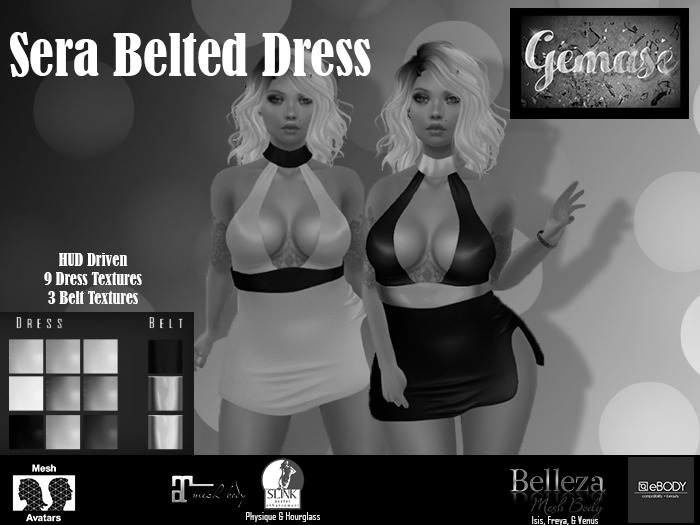 DEMO - Gemase Designs - Sera Belted Dress - Wear Me
