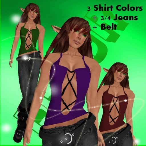 Error KA Jeans Belt and 3 Shirts