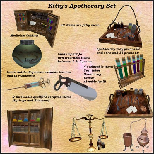 Apothecary Set Scales Common