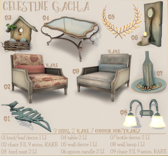 07 CELESTINE GACHA bottle decor