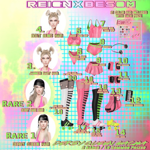 REIGN.-  DERBY SKATES BAG- #13