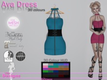 Ava Dress With Hud