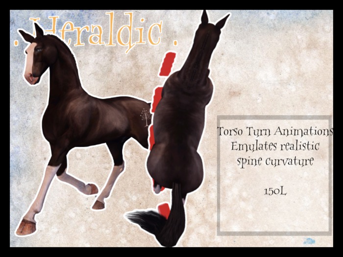 . heraldic . bending turns
