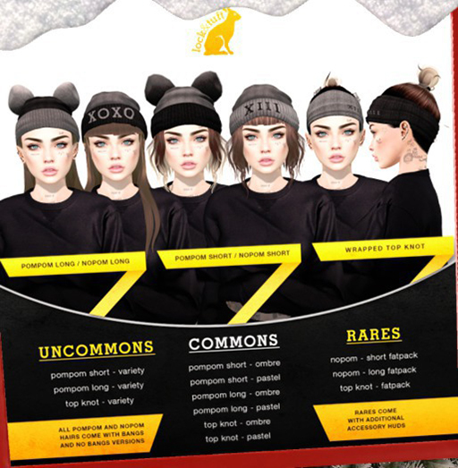 lock&tuft - pompom short pastel COMMON