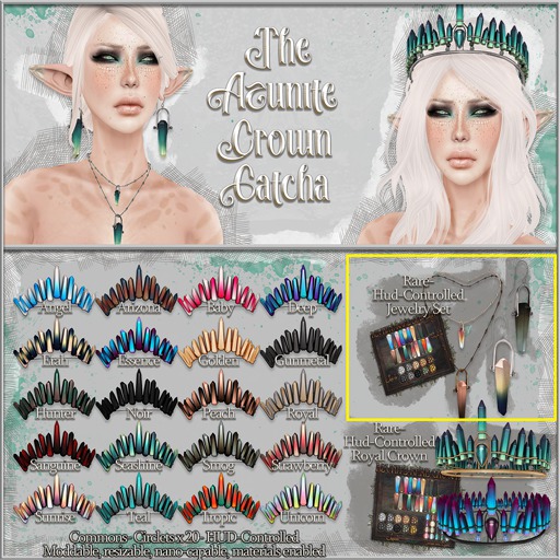 :[P]:- Azunite Gatcha:// Jewelry Set RARE