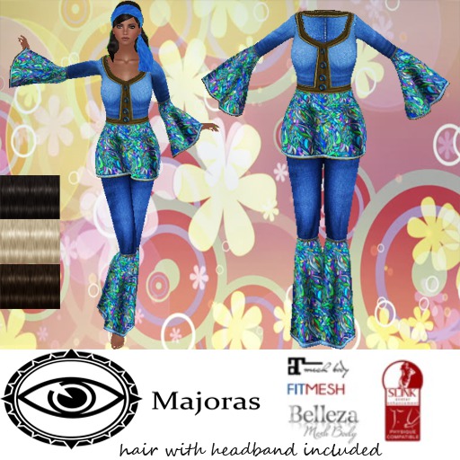 Majoras Hippy Blue