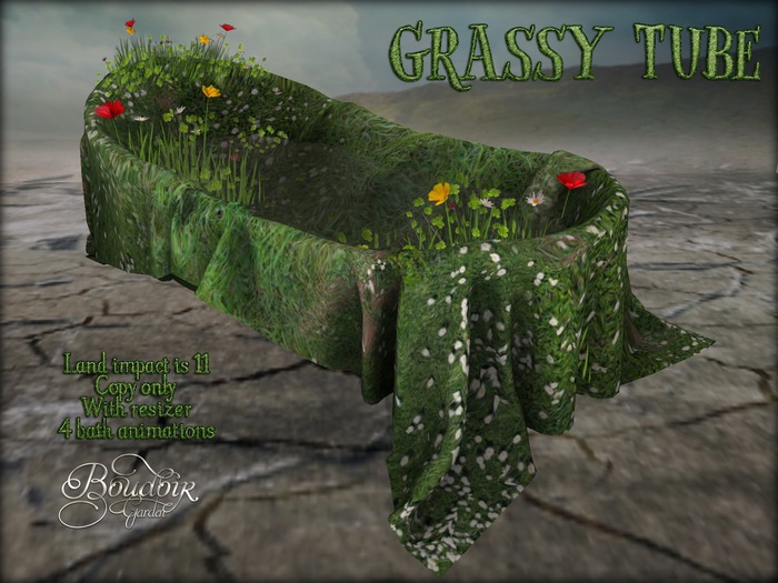 Boudoir Garden - Grassy Tube