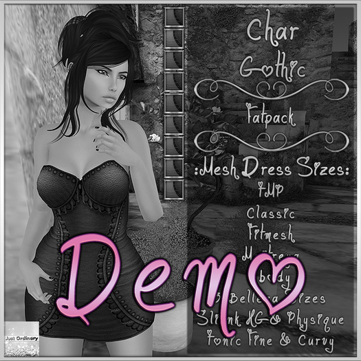 Char Dress Gothic Demo