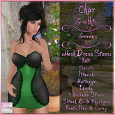 Char Dress Gothic Green