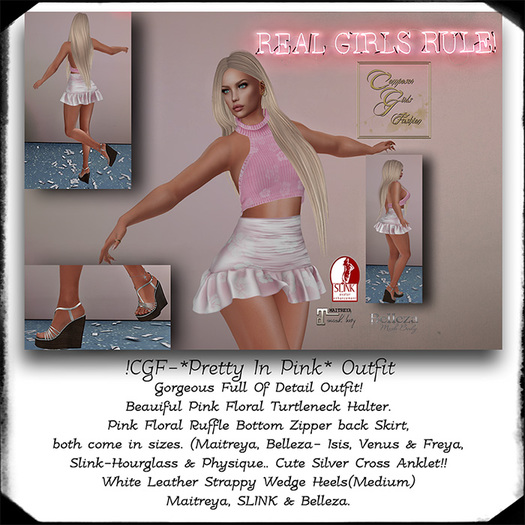 !CGF-*Pretty In Pink* Outfit