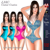 LMC - Swimsuit III - Quality Budget Range - Versatile cut out bathing suit