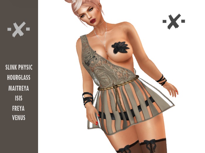 -X- Lace Fantasy Nude