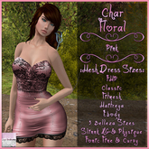 Char Dress Floral Pink
