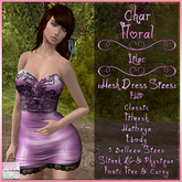 Char Dress Floral Lilac