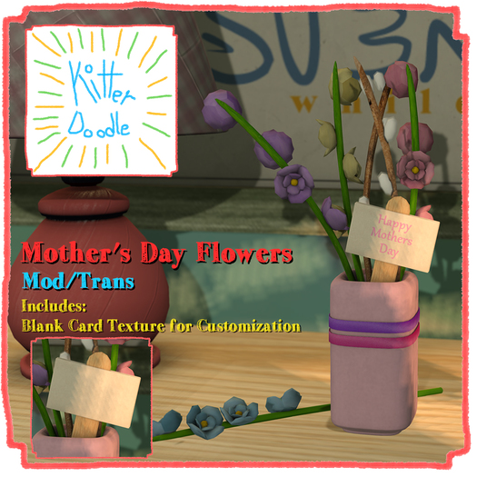 [KitterDoodle] Mother's Day Flowers