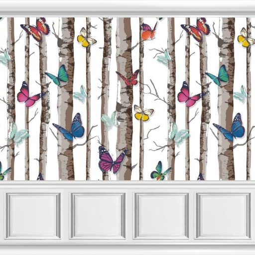Butterfly Trees with Square Panels