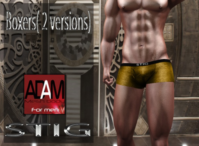 Boxers Adam ( 2 versions) amber