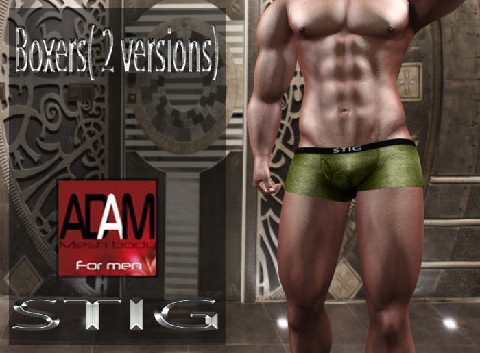Boxers Adam ( 2 versions) olive