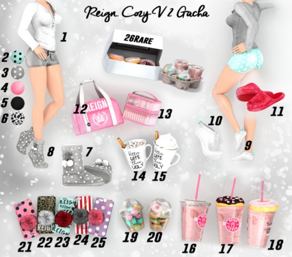 REIGN.- SLEEPOVER SURVIVIAL GOODIES #26 RARE
