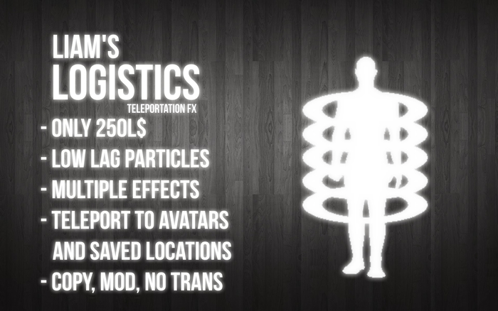 Teleport FX - Liam's Logistics 60% Off!!!!