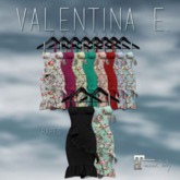 Valentina E. La Fleur Dress Hot Pink COMMON