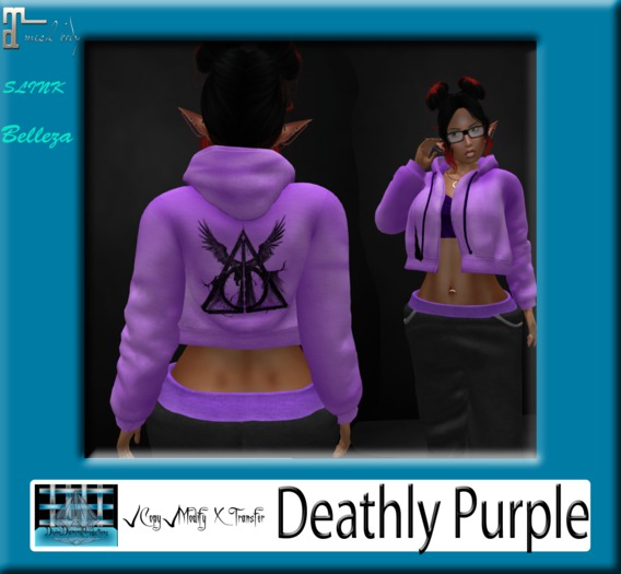 Deathly Purple Jogging outfit