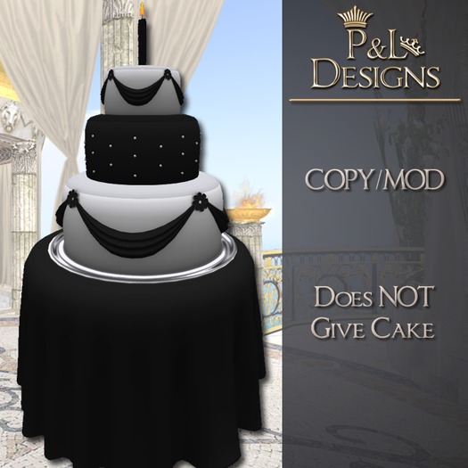 [P&L] - Cake - Black and White