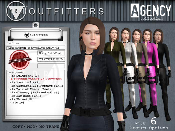 [TRB] Women's Stealth Suit v3