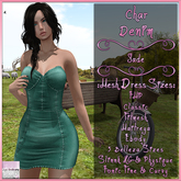 Char Dress Denim Jade