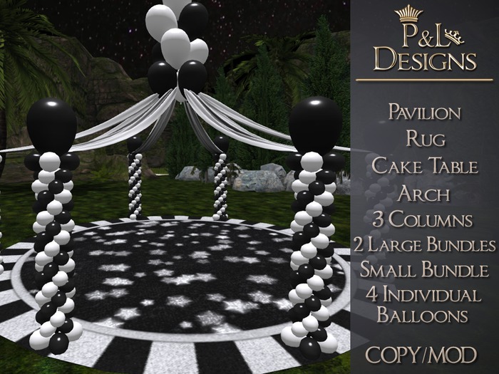 [P&L] - Balloon Pavilion - Black and White