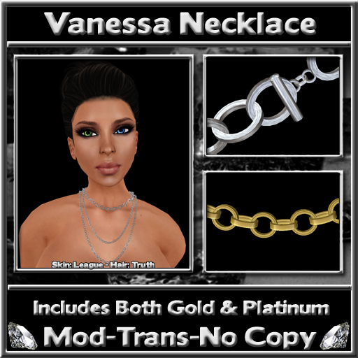 *ICED* Vanessa Necklaces