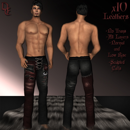 *DE Designs* X10 Leathers - Men's