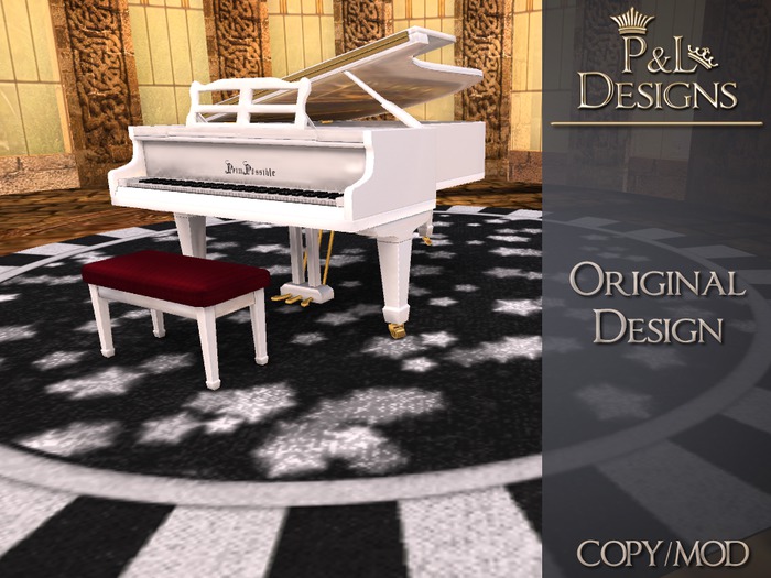 [P&L] - Rug - Black and White Starry Rug