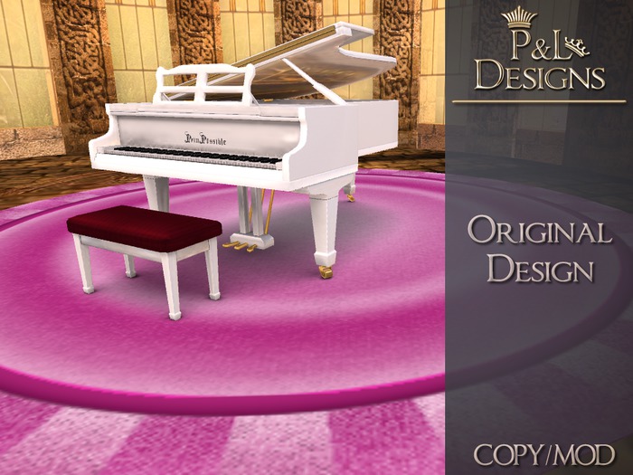 [P&L] - Rug - Pink and White