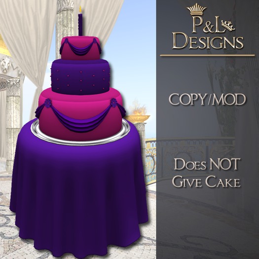[P&L] - Cake - Pink and Purple