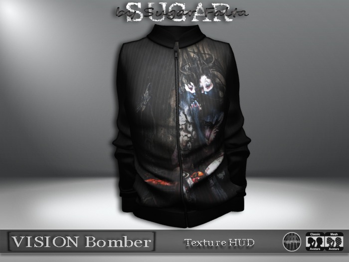 SUGAR for Men - VISION Bomber - (FALLEN) w HUD *Add Me*